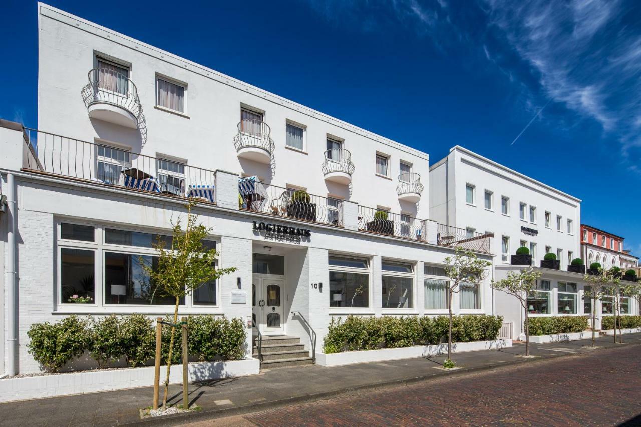 Hotel Logierhaus am Rathaus Norderney Exterior foto