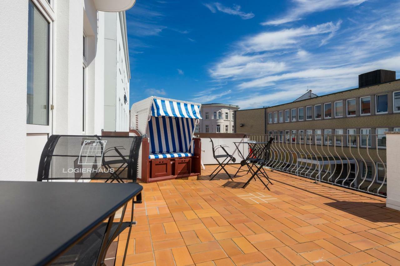 Hotel Logierhaus am Rathaus Norderney Exterior foto