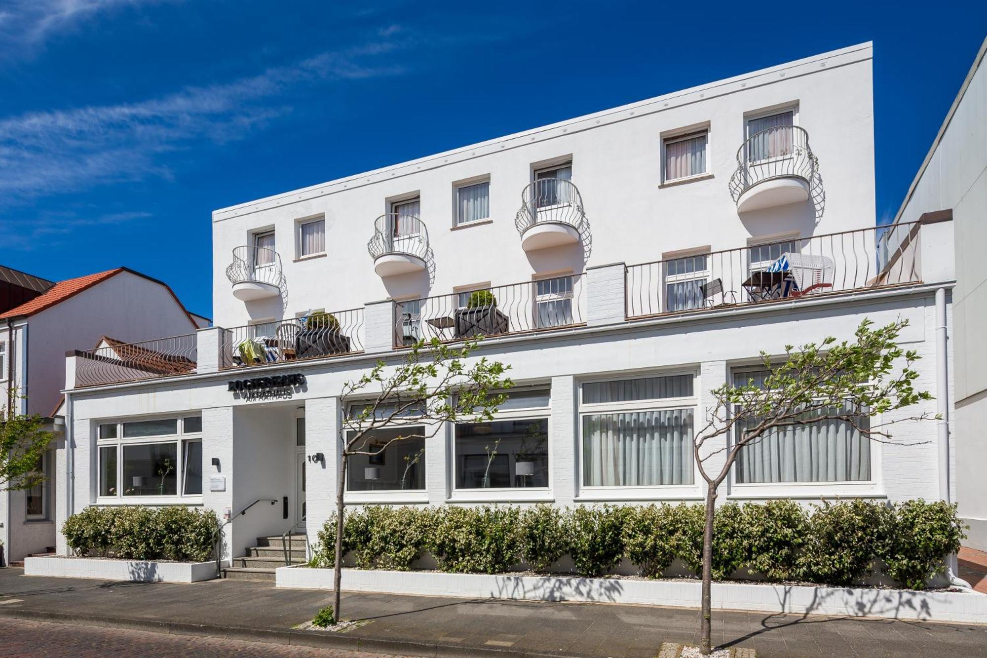 Hotel Logierhaus am Rathaus Norderney Exterior foto